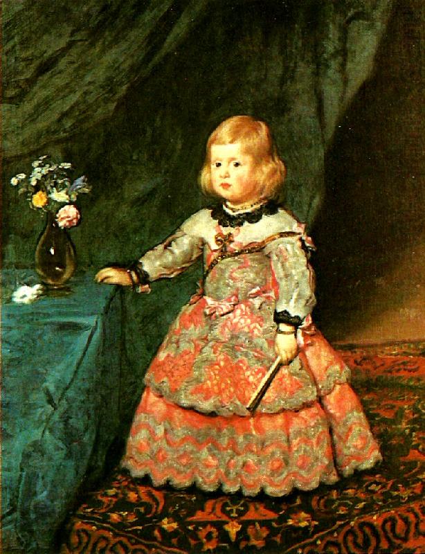 Diego Velazquez infanta margarita vid tre ars alder china oil painting image